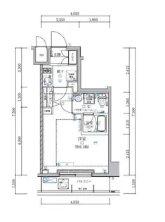 アルテシモグラード【7階】の間取り