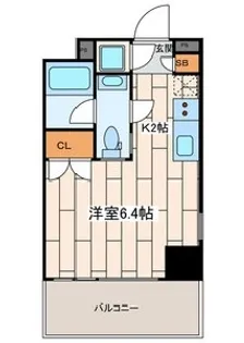 Premium Residence Kawasaki【3階】の間取り
