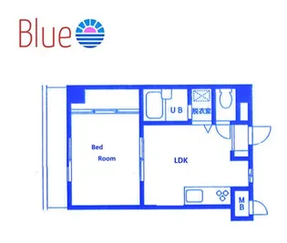 ゴールデンパーク【3階】の間取り