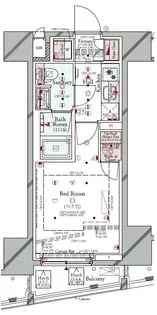 1Kの間取り画像