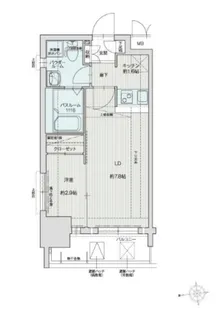 グランフォーレプライム西公園【3階】の間取り