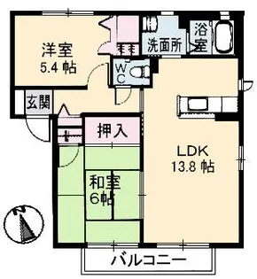 第3ドリーム高須台【2階】の間取り