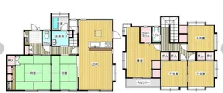 熊本県熊本市南区白藤4【一戸建】の間取り