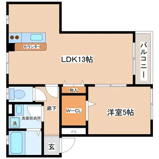 プレジールダイヤII【3階】の間取り