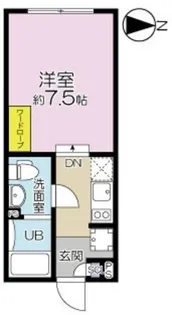 LAPiS下目黒【1階】の間取り