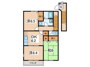 サニ-ヒルズ【2階】の間取り
