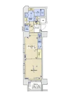 ブライズ神田岩本町【3階】の間取り