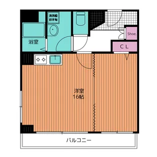 霞町五番館【2階】の間取り