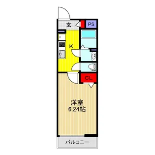 ヴィラ川口元郷【3階】の間取り