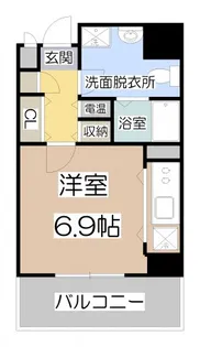 PRIMA ROSA優【2階】の間取り