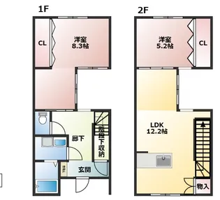 エルパティオの間取り