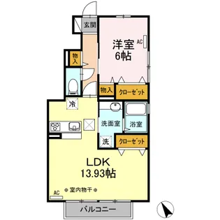 高知県高知市一宮西町4【アパート】の間取り