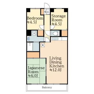 Beeハイム【5階】の間取り