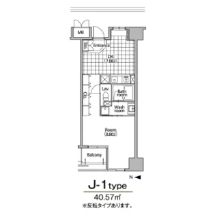 グラン・アベニュー栄【6階】の間取り