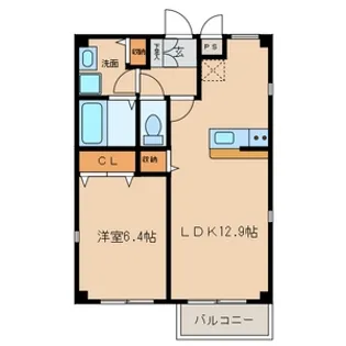 LUCE II【2階】の間取り