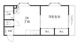 メゾンいずみ【3階】の間取り