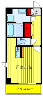 ラヴィエント南千住III【7階】の間取り