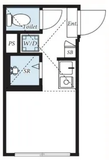 東京都豊島区雑司が谷1【アパート】の間取り