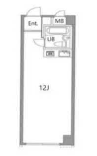 スカイコート市ヶ谷【2階】の間取り