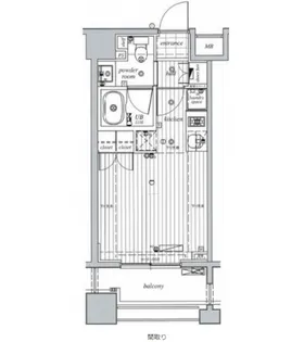 ウィスティリア大森山王【12階】の間取り
