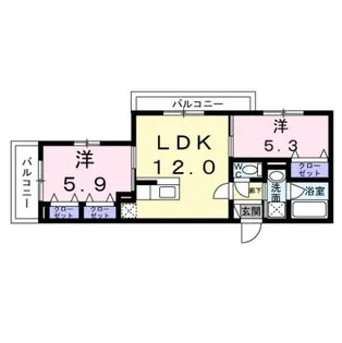 東京都豊島区雑司が谷1【マンション】の間取り
