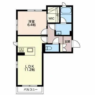 カーサ レジオ【2階】の間取り