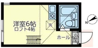 ユナイト塩浜アルベールカミュ【2階】の間取り
