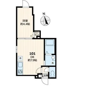 シグネチャープレイス【1階】の間取り