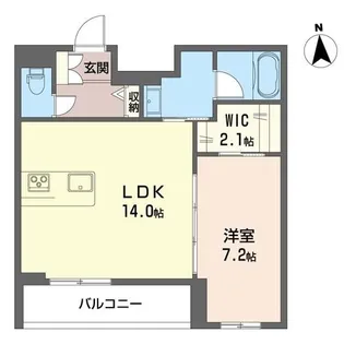 ザ・グランドオペラ並木【3階】の間取り