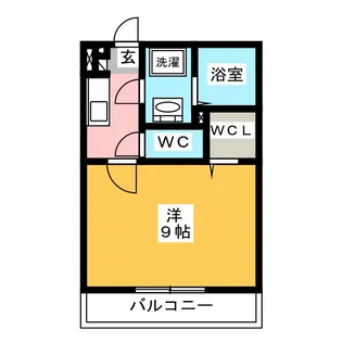 リブリ・シロヤマB【1階】の間取り