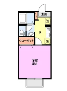 bright-town【2階】の間取り