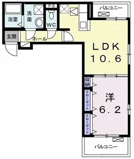 セントラル ホームズ 立川 I【1階】の間取り