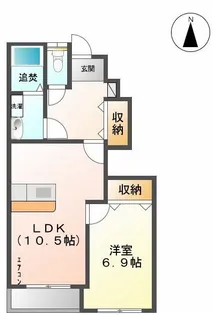 グランドソレイユ【1階】の間取り