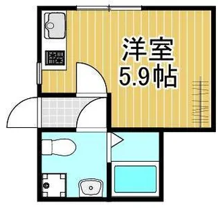 ラ・フォート梅島【1階】の間取り