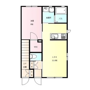 グレイス ノーティア B【1階】の間取り