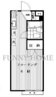 サンハイツ太子堂【1階】の間取り