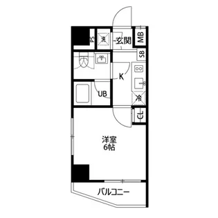 ルクレ高野台レジデンス【3階】の間取り