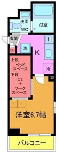 GAIAI【1階】の間取り
