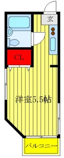 メゾンエトワール【1階】の間取り