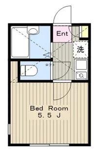 カーム川崎宿河原【1階】の間取り