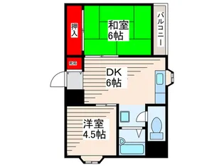 アドラブール【3階】の間取り