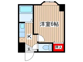 伊藤ビル【2階】の間取り