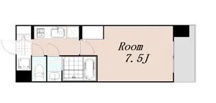 リッツ加島【9階】の間取り