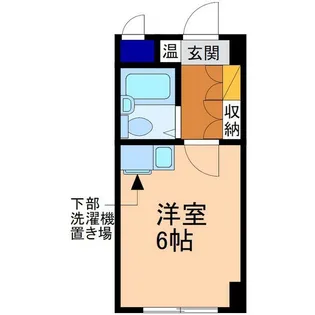 リブロ能美【2階】の間取り