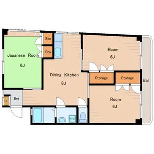 みよしビル【5階】の間取り