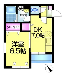 酒井ハイツ【2階】の間取り