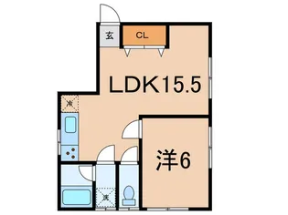 八木house【2階】の間取り