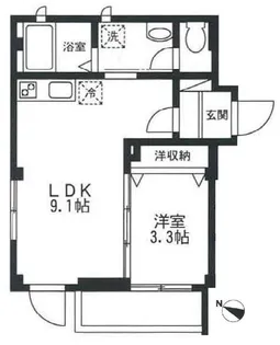 多喜川ビル【2階】の間取り