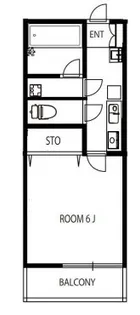 アーバングレース壱番館【1階】の間取り