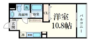 Residence Iconn NISHIHARA【9階】の間取り